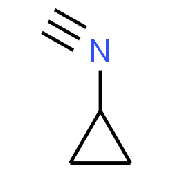 ChemSpider 2D Image | (methylidyne-$l^{5}-azanyl)cyclopropane | C4H6N