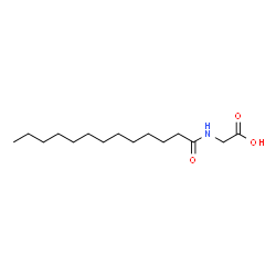 ChemSpider 2D Image | N-Tridecanoylglycine | C15H29NO3