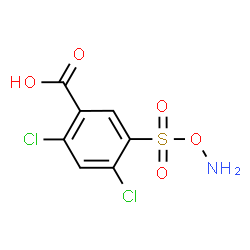 ChemSpider 2D Image | DSBA | C7H5Cl2NO5S