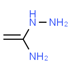 ChemSpider 2D Image | 1-Hydrazinoethenamine | C2H7N3