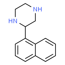 ChemSpider 2D Image | 2-(1-Naphthyl)piperazine | C14H16N2