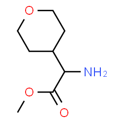 ChemSpider 2D Image | methyl 2-amino-2-(oxan-4-yl)acetate | C8H15NO3
