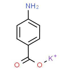 ChemSpider 2D Image | (4-aminobenzoyl)oxypotassium(1+) | C7H6KNO2