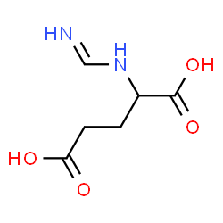 ChemSpider 2D Image | N-(Iminomethyl)glutamic acid | C6H10N2O4