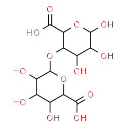 ChemSpider 2D Image | 4-O-Hexopyranuronosylhexopyranuronic acid | C12H18O13