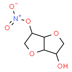 ChemSpider 2D Image | 1,4:3,6-Dianhydro-2-O-nitrohexitol | C6H9NO6