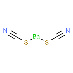 ChemSpider 2D Image | Barium bis(thiocyanate) | C2BaN2S2