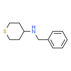 ChemSpider 2D Image | N-Benzyltetrahydro-2H-thiopyran-4-amine | C12H17NS