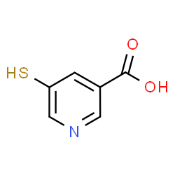 ChemSpider 2D Image | 5-Sulfanylnicotinic acid | C6H5NO2S