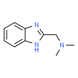 ChemSpider 2D Image | 1-(1H-Benzimidazol-2-yl)-N,N-dimethylmethanamine | C10H13N3