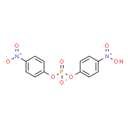ChemSpider 2D Image | 4-[Hydroxy(oxo)ammonio]phenyl 4-nitrophenyl phosphate | C12H9N2O8P