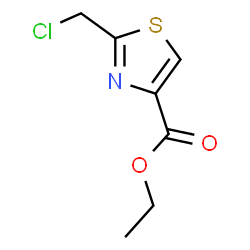 ChemSpider 2D Image | Ethyl 2-(chloromethyl)-1,3-thiazole-4-carboxylate | C7H8ClNO2S