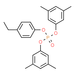 ChemSpider 2D Image | Bis(3,5-dimethylphenyl) 4-ethylphenyl phosphate | C24H27O4P