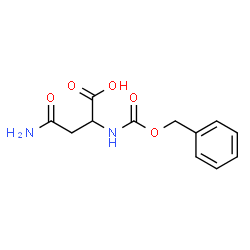 ChemSpider 2D Image | Z-DL-Asn-OH | C12H14N2O5