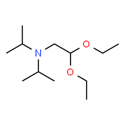 ChemSpider 2D Image | N-(2,2-Diethoxyethyl)-N-isopropyl-2-propanamine | C12H27NO2