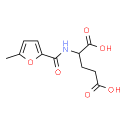 ChemSpider 2D Image | N-(5-Methyl-2-furoyl)glutamic acid | C11H13NO6