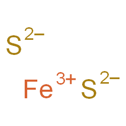 ChemSpider 2D Image | ferric disulfide | FeS2