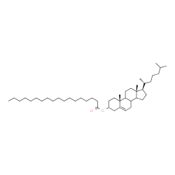 ChemSpider 2D Image | (8xi,9xi,14xi)-Cholest-5-en-3-yl stearate | C45H80O2