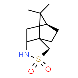 ChemSpider 2D Image | (7S)-10,10-Dimethyl-3-thia-4-azatricyclo[5.2.1.0~1,5~]decane 3,3-dioxide | C10H17NO2S