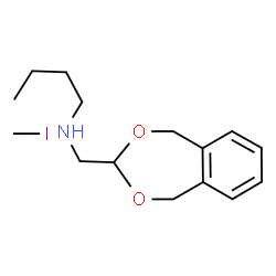 ChemSpider 2D Image | N-(1,5-Dihydro-2,4-benzodioxepin-3-ylmethyl)-1-butanamine - iodomethane (1:1) | C15H24INO2