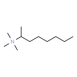 ChemSpider 2D Image | 2-(trimethyl-$l^{5}-azanyl)octane | C11H26N