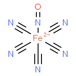 ChemSpider 2D Image | Nitroferricyanide dianion | C5FeN6O