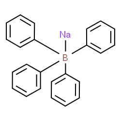 ChemSpider 2D Image | Tetraphenylboron sodium | C24H20BNa