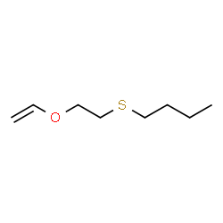 ChemSpider 2D Image | 2-(BUTYLTHIO)ETHYL VINYL ETHER | C8H16OS