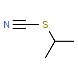 ChemSpider 2D Image | Isopropyl thiocyanate | C4H7NS