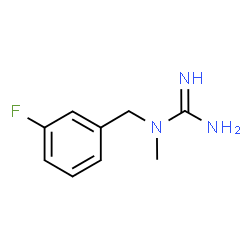 ChemSpider 2D Image | 1-(3-Fluorobenzyl)-1-methylguanidine | C9H12FN3