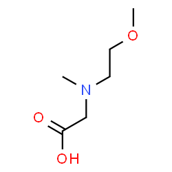 ChemSpider 2D Image | N-(2-Methoxyethyl)-N-methylglycine | C6H13NO3