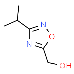ChemSpider 2D Image | 3-isopropyl-1,2,4-oxadiazole-5-methanol | C6H10N2O2
