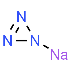 ChemSpider 2D Image | Sodium triazirenide | N3Na