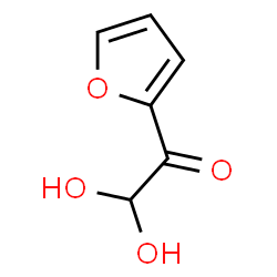 ChemSpider 2D Image | 1-(2-Furyl)-2,2-dihydroxyethanone | C6H6O4