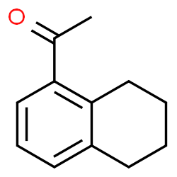 ChemSpider 2D Image | 1-(5,6,7,8-Tetrahydro-1-naphthalenyl)ethanone | C12H14O