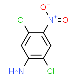 ChemSpider 2D Image | 2,5-Dichloro-4-nitroaniline | C6H4Cl2N2O2