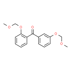 ChemSpider 2D Image | (2-(Methoxymethoxy)phenyl)(3-(methoxymethoxy)phenyl)methanone | C17H18O5