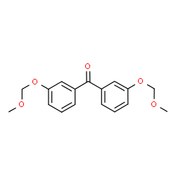 ChemSpider 2D Image | Bis[3-(methoxymethoxy)phenyl]methanone | C17H18O5