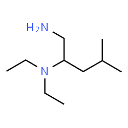 ChemSpider 2D Image | N~2~,N~2~-Diethyl-4-methyl-1,2-pentanediamine | C10H24N2