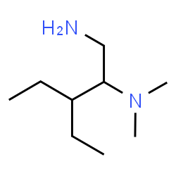 ChemSpider 2D Image | 3-Ethyl-N~2~,N~2~-dimethyl-1,2-pentanediamine | C9H22N2