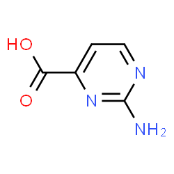 ChemSpider 2D Image | 2-Amino-4-pyrimidinecarboxylic acid | C5H5N3O2