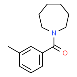 ChemSpider 2D Image | 1-Azepanyl(3-methylphenyl)methanone | C14H19NO