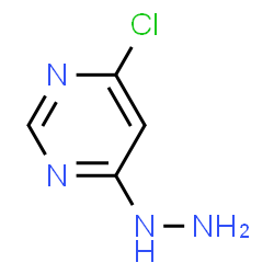 ChemSpider 2D Image | 4-chlor-6-hydrazinylpyrimidin | C4H5ClN4