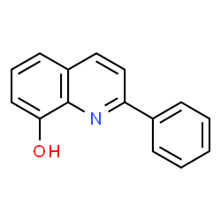 ChemSpider 2D Image | 2-Phenyl-8-quinolinol | C15H11NO
