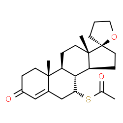 ChemSpider 2D Image | spiroxasone | C24H34O3S