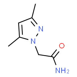 ChemSpider 2D Image | 2-(3,5-dimethylpyrazol-1-yl)acetamide | C7H11N3O