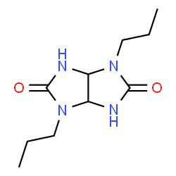 ChemSpider 2D Image | 1,4-Dipropyltetrahydroimidazo[4,5-d]imidazole-2,5(1H,3H)-dione | C10H18N4O2