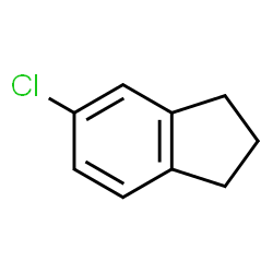 ChemSpider 2D Image | 5-Chloroindane | C9H9Cl