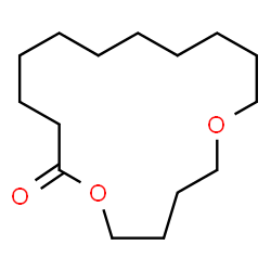 ChemSpider 2D Image | 12-Oxahexadecanolide | C15H28O3