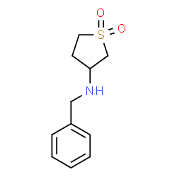 ChemSpider 2D Image | N-Benzyltetrahydro-3-thiophenamine 1,1-dioxide | C11H15NO2S